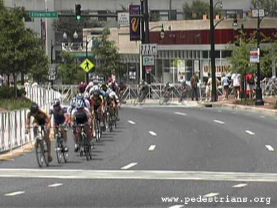 Bicycle race.