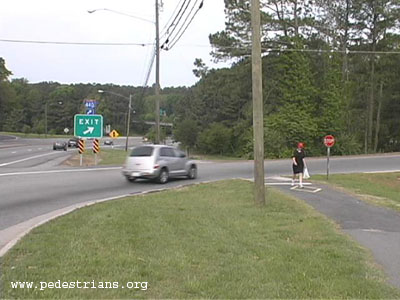 I-440 freeway ramp