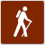 Hiking sign